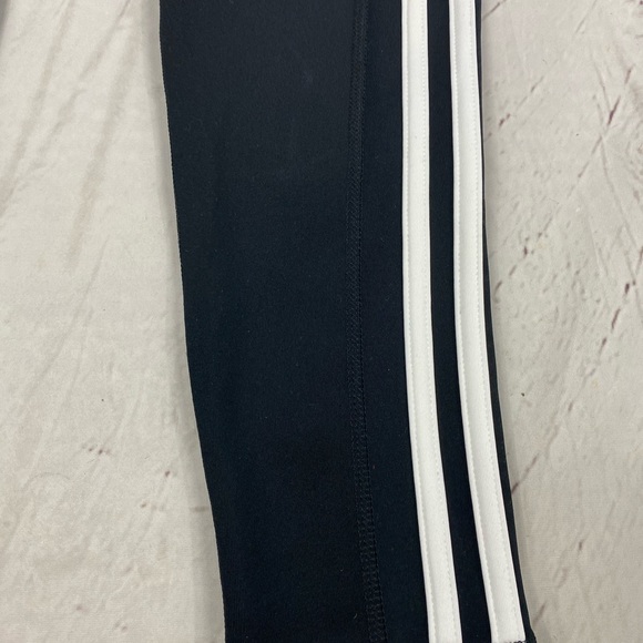 Adidas Black Stripe Leggings - Picture 5 of 8